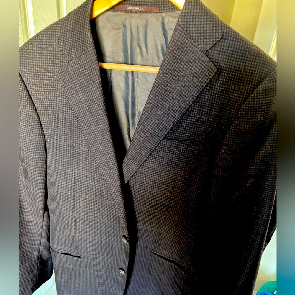 Hickey Freeman for Nordstrom Designer Blazer size 38R 100% wool